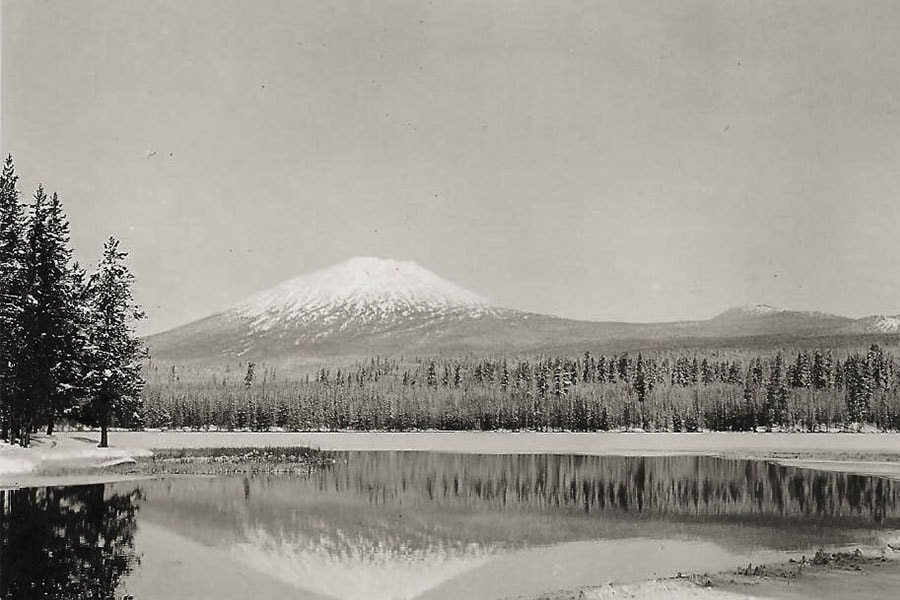 Elk Lake and a view of Mt. Bachelor