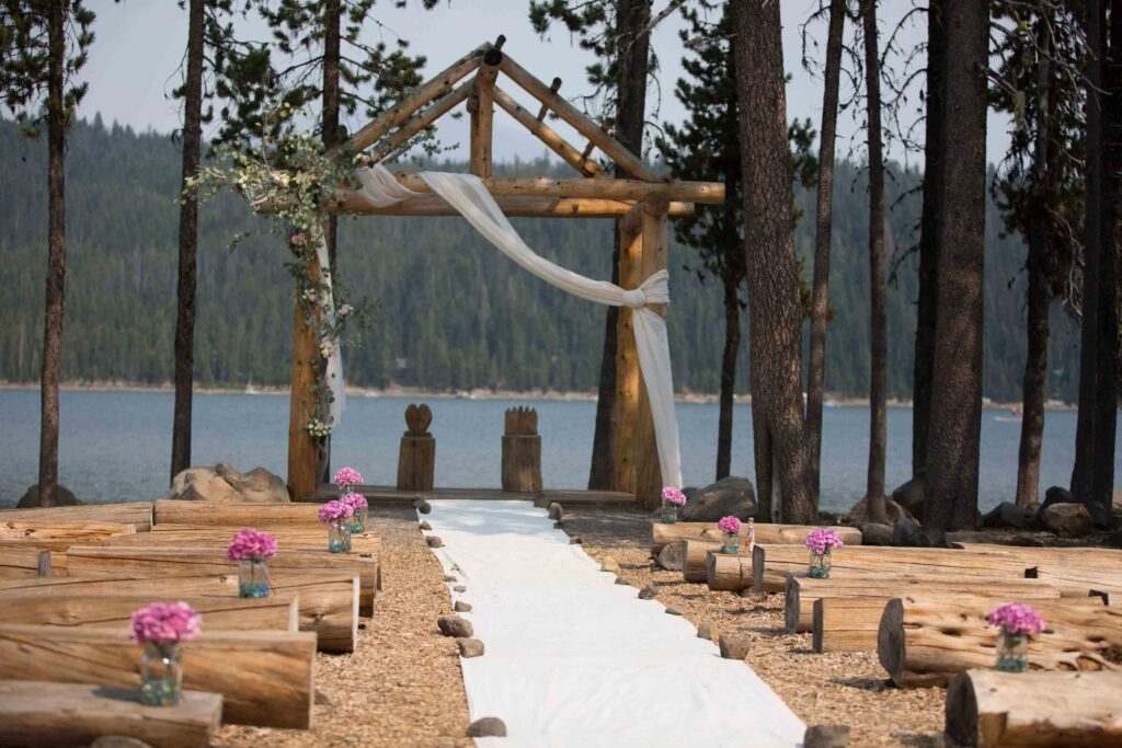 the wedding site